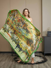 SilkSilky US Pure Silk Scarf Multi 003