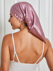 SilkSilky US Pure Silk Sleep Cap PaleMauve 001