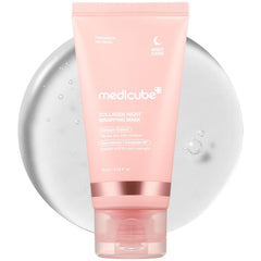 Medicube Collagen Overnight Peel-Off Mask – Hydrating & Firming for Glowing Skin, 2.53 fl.oz