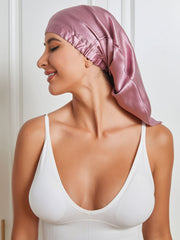 SilkSilky US Pure Silk Sleep Cap PaleMauve 004