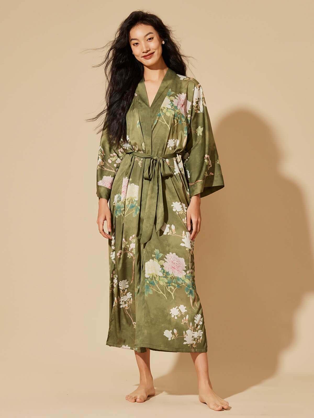 Luxury Silk Robe pajama sets for women Best Gift Guide for her Wedding Gift | Ulivary