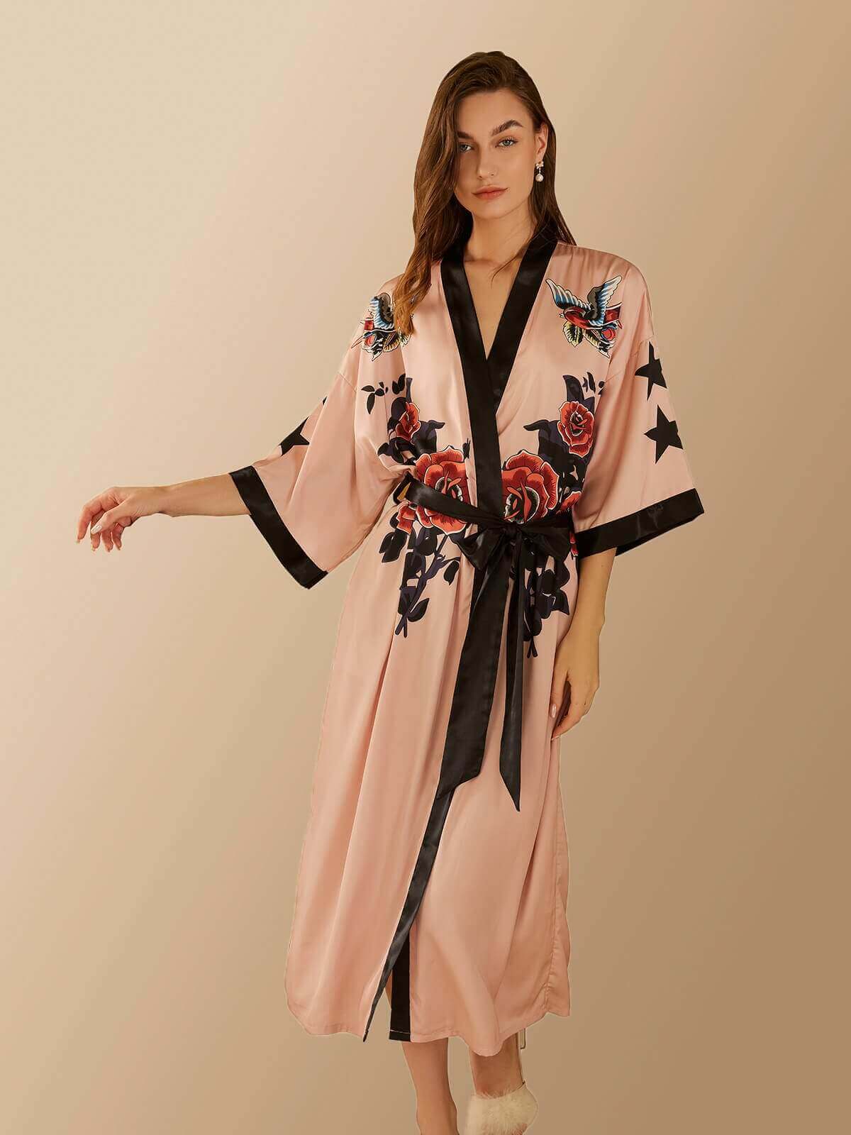 Luxury Silk Robe pajama sets for women Best Gift Guide for her Wedding Gift | Ulivary